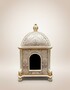 Pomp��s by Casa Padrino Barock Katzenhaus Provence Silber / Cremewei� / Gold - designed by Harald Gl��ckler