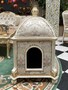 Pomp��s by Casa Padrino Barock Katzenhaus Provence Silber / Cremewei� / Gold - designed by Harald Gl��ckler
