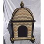 Pomp��s by Casa Padrino Barock Katzenhaus Braun / Schwarz / Gold - designed by Harald Gl��ckler