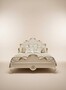 Pomp��s by Casa Padrino Luxus Barock Doppelbett Provence Creme / Gold - designed by Harald Gl��ckler