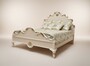 Pomp��s by Casa Padrino Luxus Barock Doppelbett Provence Creme / Gold - designed by Harald Gl��ckler