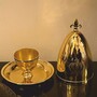 Pomp��s by Casa Padrino Luxus Barock Eierbecher mit Deckel Gold - designed by Harald Gl��ckler