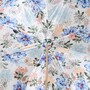 Regenschirm Damen Blumen Elfenbein - Handmade in Italy