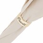 Regenschirm Damen Blumen Elfenbein - Handmade in Italy