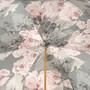 Regenschirm Damen Blumen Elfenbein - Handmade in Italy