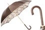 Regenschirm Damen Braun - Handmade in Italy