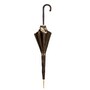 Regenschirm Damen Brauner Regenschim mit Tigermuster, Doppelgewebe - Handmade in Italy