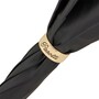 Regenschirm Damen Braunes Zebra - Manuelle �ffnung - 100% Polyester - Griff aus Acetat - Handmade in Italy