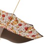 Regenschirm Damen Luxus Vintage 2 - Manuelle �ffnung - 100% Polyester - Griff mit Swarovski�-Kristallen - Handmade in Italy