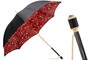 Regenschirm Damen Macchie - Manuelle �ffnung - 100% Polyester - Griff aus Acetat - Handmade in Italy