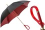 Regenschirm Damen Marienk�fer, Doppelgewebe - Manuelle �ffnung - 100% Polyester - Griff aus Acetat - Handmade in Italy