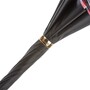 Regenschirm Damen Marienk�fer, Doppelgewebe - Manuelle �ffnung - 100% Polyester - Griff aus Acetat - Handmade in Italy