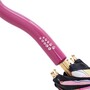 Regenschirm Damen ONDE 2 - Manuelle �ffnung - 100% Polyester - Griff aus Acetat - Handmade in Italy