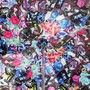 Regenschirm Damen POP COOL - Manuelle �ffnung - 100% Polyester - Griff aus Acetat - Handmade in Italy