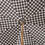 Regenschirm Damen Paris Schwarz - Manuelle �ffnung - 100% Polyester - Griff aus Acetat - Handmade in Italy