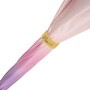 Regenschirm Damen Rosa Ombre - Manuelle �ffnung - 100% Polyester - Griff aus Acetat - Handmade in Italy