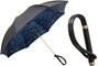 Regenschirm Damen mit Animal Print - Manuelle �ffnung - 100% Polyester - Griff aus Acetat - Handmade in Italy