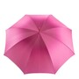 Regenschirm Damen mit Fuchsien Dahlien, Doppelgewebe - Manuelle �ffnung - 100% Polyester - Griff aus Acetat - Handmade in Italy