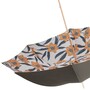 Regenschirm Damen mit Gelben Blumen - Handmade in Italy