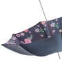 Regenschirm Damen mit Jeans und Blumenmuster - Handmade in Italy