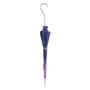 Regenschirm Damen mit Lila Dahlien, Doppelgewebe - Handmade in Italy