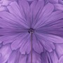 Regenschirm Damen mit Lila Dahlien, Doppelgewebe - Handmade in Italy