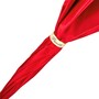 Regenschirm Damen mit Roten Dahlien, Doppelgewebe - Manuelle �ffnung - 100% Polyester - Griff aus Acetat - Handmade in Italy