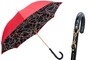 Regenschirm Damen mit Steigb�gelmotiven, Doppelgewebe - Handmade in Italy
