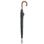 Regenschirm Herren 142 0040-13 MC - Manuelle �ffnung - 100% Polyester - Einteiliger Griffschaft aus Ahorn mit Horndetail - Handmade in Italy