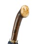 Regenschirm Herren Kastanie, Gerade Griffform - Regenschirm Kastanie, Gerade Griffform - Handmade in Italy