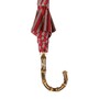 Regenschirm Herren Nadelstreifen Klassisch Schirm aus Bambusholz - Handmade in Italy