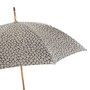 Regenschirm Herren Savage mit Geflochtener Ledergriff - Handmade in Italy