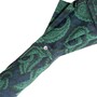 Regenschirm Herren T�rkises Paisley - Handmade in Italy