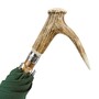 Regenschirm Herren mit Hirschhorn - Handmade in Italy