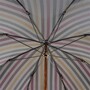 Regenschirm Herren mit Streifen und Strau�enledergriff 2 - Handmade in Italy