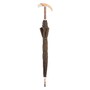 Regenschirm Herren mit Warthog Zahn - Handmade in Italy