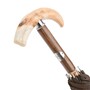 Regenschirm Herren mit Warthog Zahn - Handmade in Italy