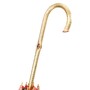 Rosa Regenschirm mit Blumen f�r Damen - Handmade in Italy
