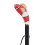 Schuhanzieher Roter Fisch - Buchenholz-Stange, Schaufel aus ABS, Griff aus Emailliertem Messing - Handmade in Italy