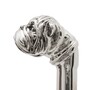 Schuhanzieher Schuhl�ffel mit Griff aus Silber Bulldogge - Schuhl�ffel mit Griff aus Silber Bulldogge - Handmade in Italy
