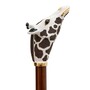 Schuhanzieher mit Giraffe - Buchenholz-Stange, Schaufel aus ABS, Griff aus Emailliertem Messing - Handmade in Italy