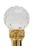 Spazierstock Cristallo Oro - Handmade in Italy