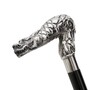 Spazierstock mit Drachen - Handmade in Italy