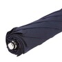 Taschenschirm Herren 64 Pto CN3 W27PR - Faltbarer Regenschirm mit Punktemuster und Silber Labrador - Handmade in Italy