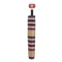 Taschenschirm Herren Faltbarer Regenschirm Billardkugel 15 - Automatische �ffnung - 100% Polyester - Griff aus Harz - Handmade in Italy