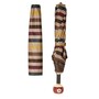 Taschenschirm Herren Faltbarer Regenschirm Billardkugel 15 - Automatische �ffnung - 100% Polyester - Griff aus Harz - Handmade in Italy