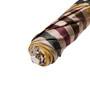 Taschenschirm Herren Faltbarer Regenschirm Billardkugel 15 - Automatische �ffnung - 100% Polyester - Griff aus Harz - Handmade in Italy