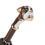 Taschenschirm Herren Faltbarer Regenschirm mit Deutscher Boxer - Handmade in Italy