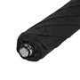 Taschenschirm Herren Faltbarer Regenschirm mit Gummischlange - Automatische �ffnung - 100% Polyester - Griff aus Messing und Gummi - Handmade in Italy