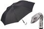 Taschenschirm Herren Faltbarer Regenschirm mit Schlange - Handmade in Italy
